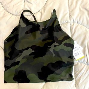Women’s cami athletic crop top